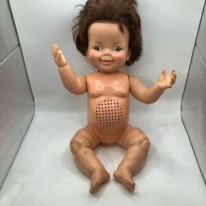 Ideal Toy Corp Doll‎ G35 Brown Hair Vintage Style Articulated Limbs Retro